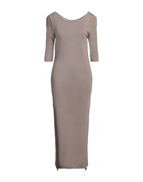 Soallure Woman Midi dress Light brown Size S Viscose, Polyamide