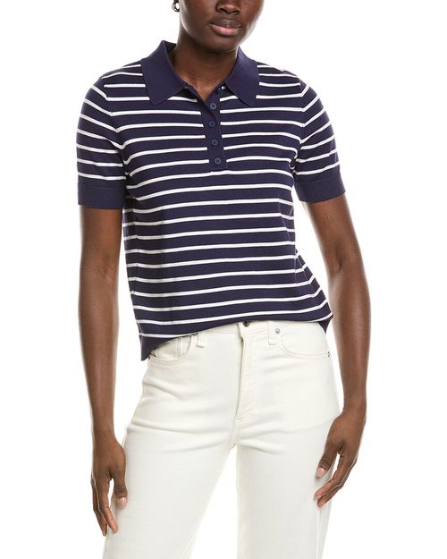 Striped Polo T-Shirt