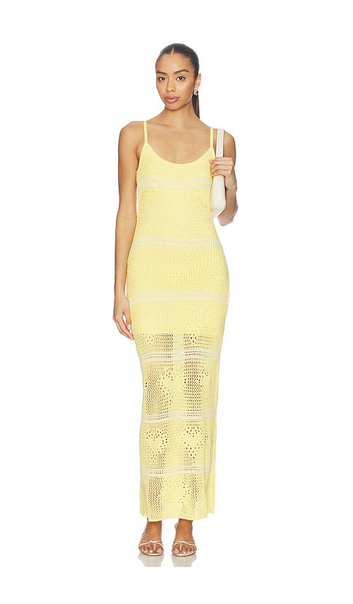 LSPACE Heart To Heart Dress in Yellow. - L also in M, S