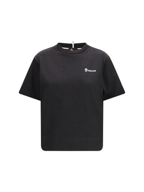 Logo Cotton T-Shirt — Black