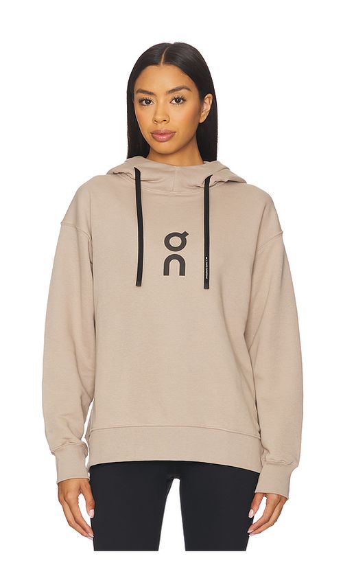 On Club Hoodie in Beige. - S also in