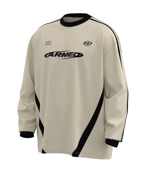 ARMED MESH COMFORT LONG SLEEVE T-SHIRT 
