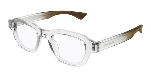 Saint Laurent SL 791 OPT 003 Men's Eyeglasses Clear Size 99 - Blue Light Block Available