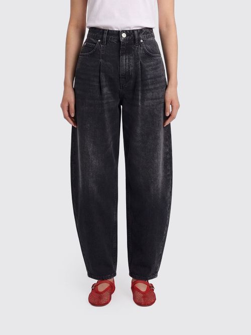 Jeans Woman color Black