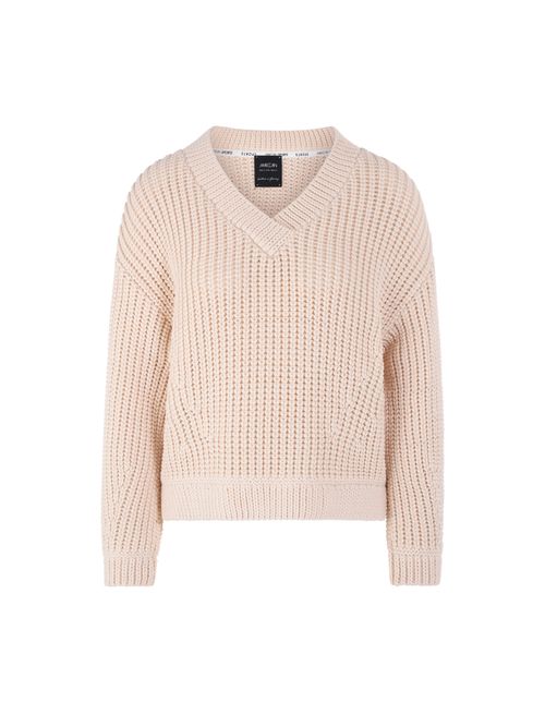 Marc Cain Knitted in Germany jumper, white, 34 N