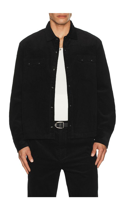 Midnight Rodeo Western Shirt in Black. XXL/2X. Also in L, M, S, XL/1X