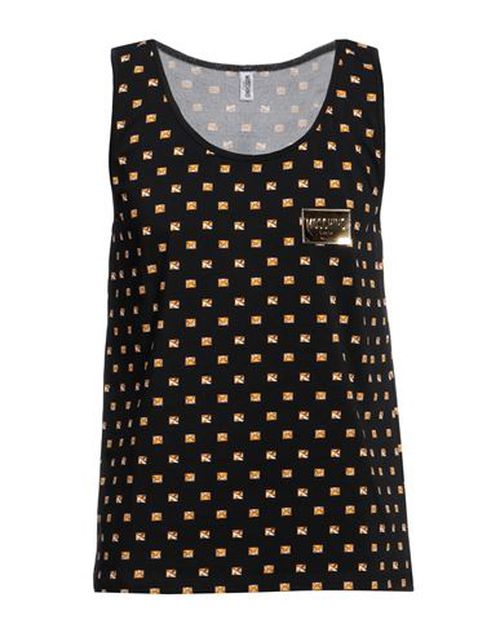 Man Tank top Black