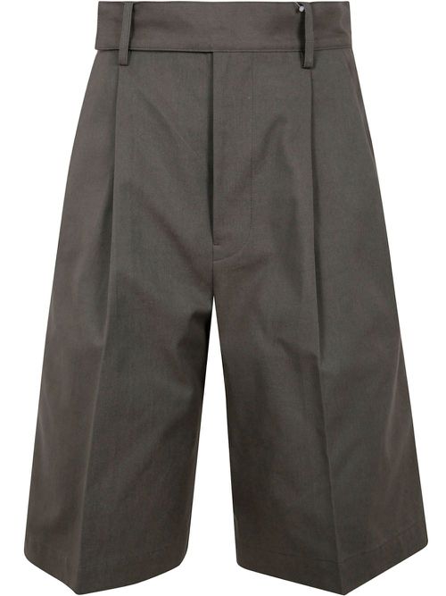 Pleated shorts - Green