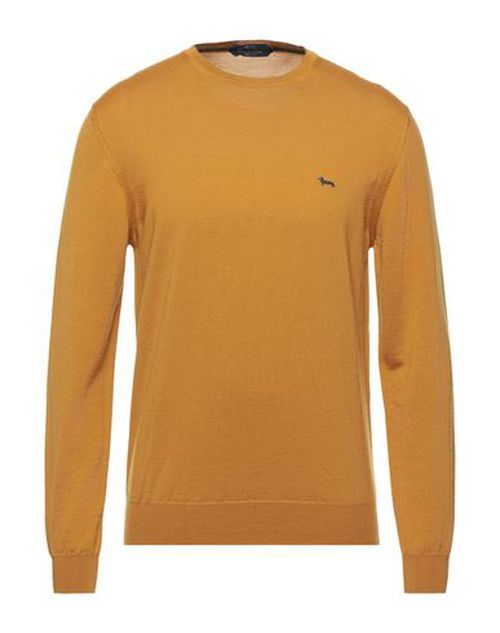 Man Sweater Marigold Size XXL Wool