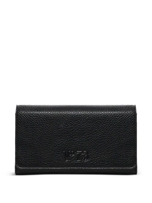 V°73 logo-lettering wallet - Black