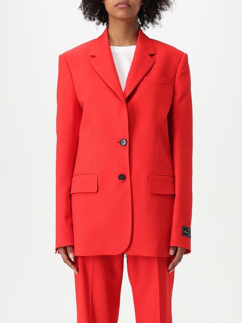 Blazer Woman color Red