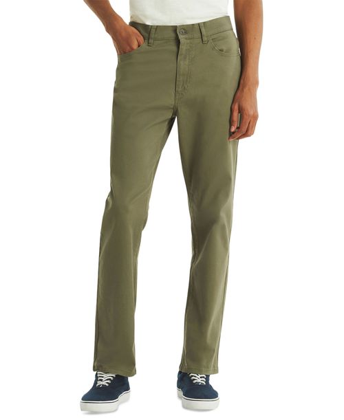 Men's Straight-Fit Stretch Pants - Hilisdove