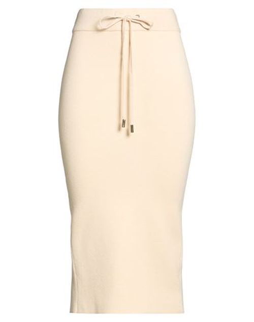 Woman Midi skirt Ivory Size M Viscose, Polyester, Nylon