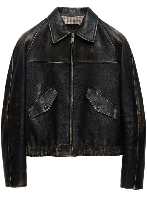 Leather jacket - Black
