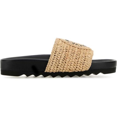 Stella Mc Cartney Raffia Elyse Slipper