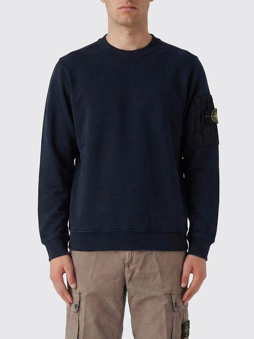 Sweatshirt Men color Blue