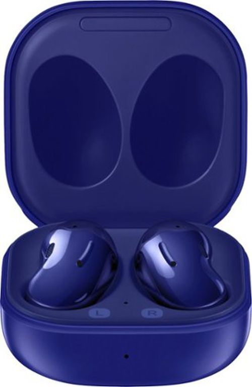 Geek Squad Certified Refurbished Galaxy Buds Live True Wireless Earbud Headphones - Blue