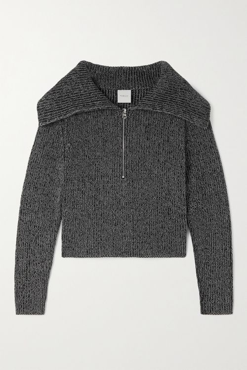 Elise Ribbed Cotton Sweater