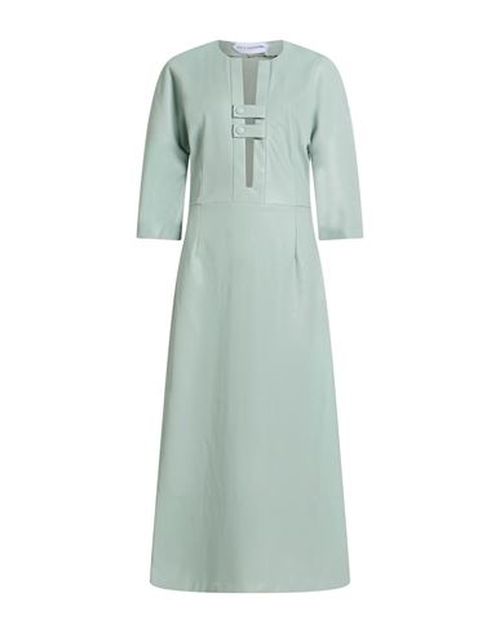 Fête Impériale Woman Maxi dress Turquoise Size 2 Polyurethane, Polyester