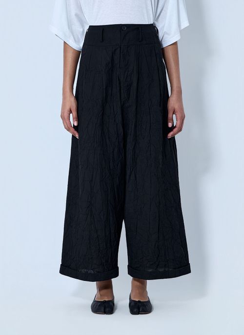 Wide Mackin Pants - Woman Pants Black It
