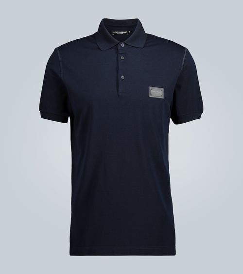 Plaque polo shirt