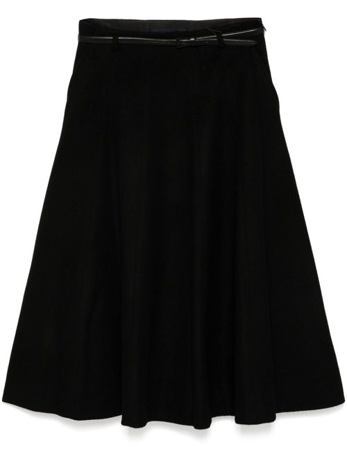 A-line skirt - Black