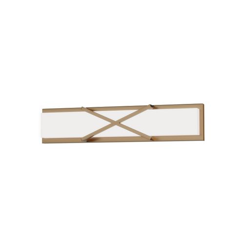 Natural Aged Brass LED Wall Sconce from the Dexter Collection