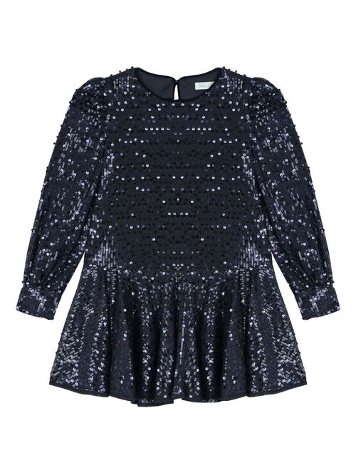 Sequin-embellished dress - Blue