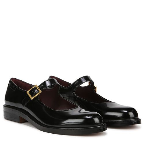 Women's Melfi Mary Jane Shoes (Black Faux Leather)
