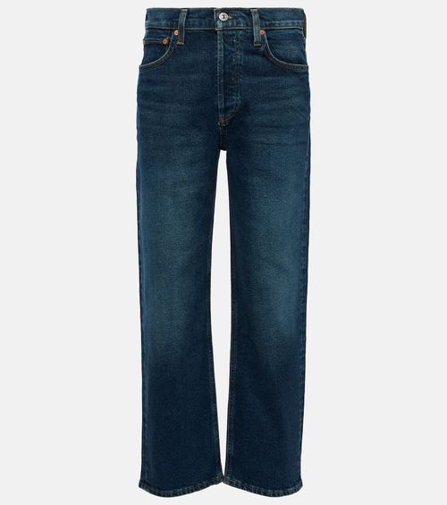 Florence high-rise wide-leg jeans