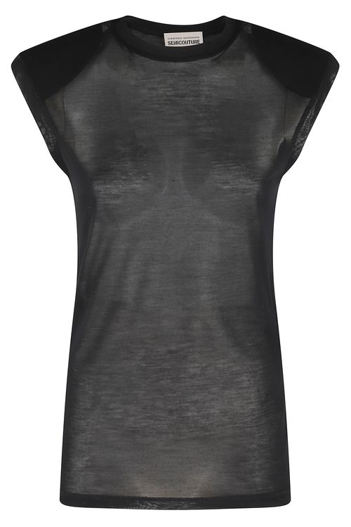 Tshirt Marisol Black Modal T-shirt - Women