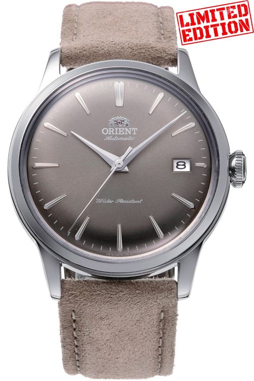 Automatic Stainless Steel Watch — Gray