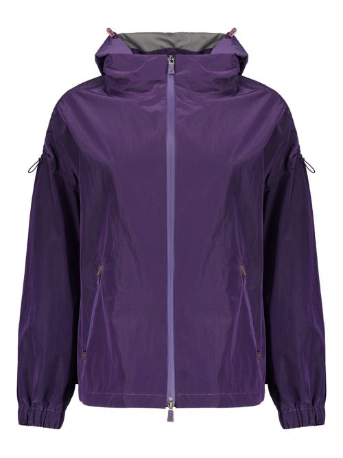 Zip-up parka - Purple