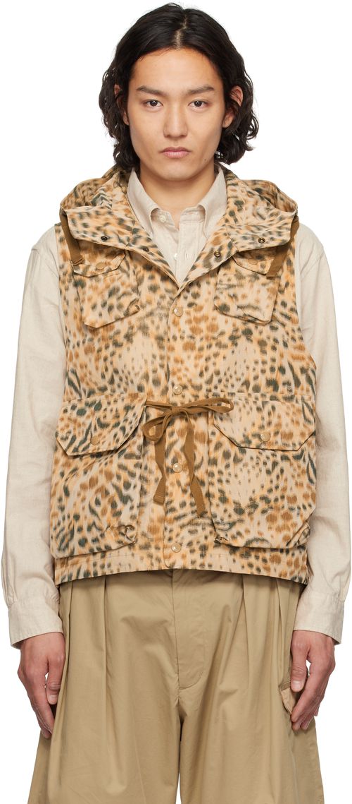 Engineered Garments Beige Field Vest