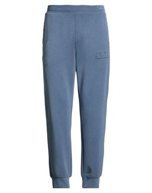 Man Pants Slate blue Size M Modal, Polyester, Elastane