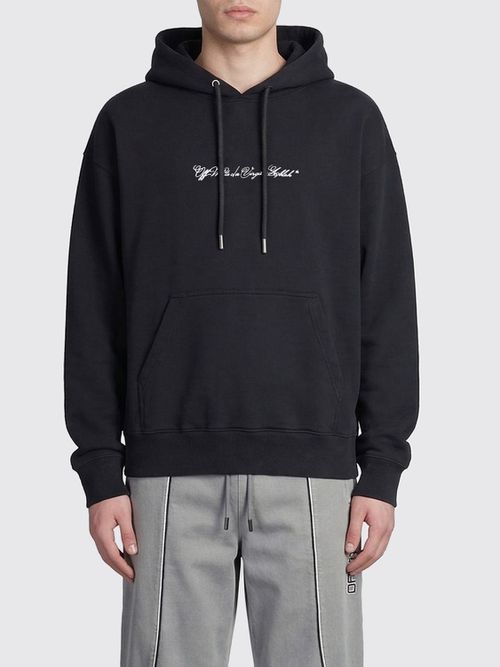 Sweatshirt Men color Black