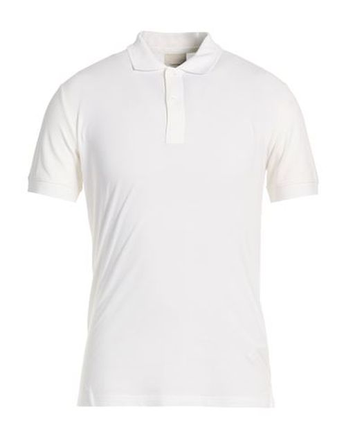 Man Polo shirt White Size XS Cotton, Polyester, Elastane