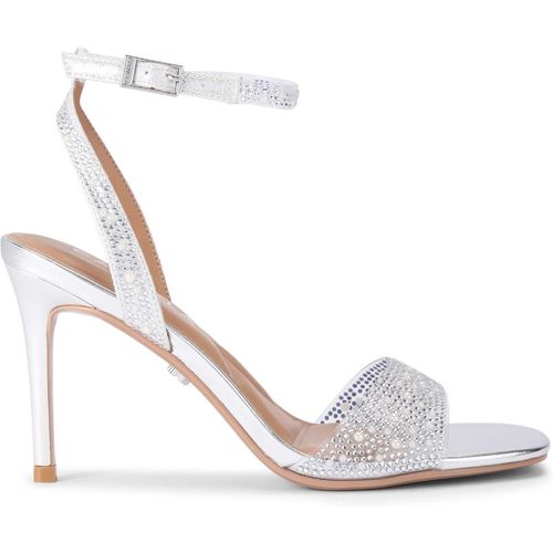 Carvela Womens Positano Vinyl Sandal Sandals - Silver