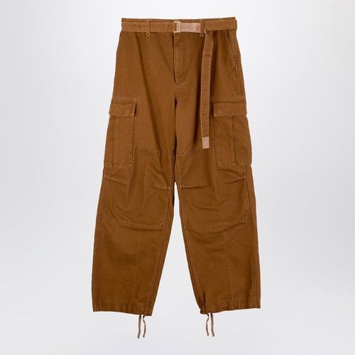 Sacai X Carhartt Wip Beige Cotton Cargo Trouser