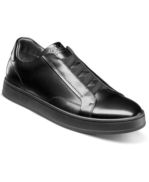 Men's Monopoli Elastic Lace To Toe Sneaker - Black