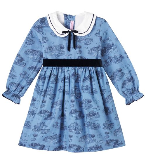 Helena printed cotton dress