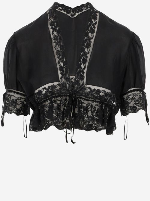 Embroidered Short Top