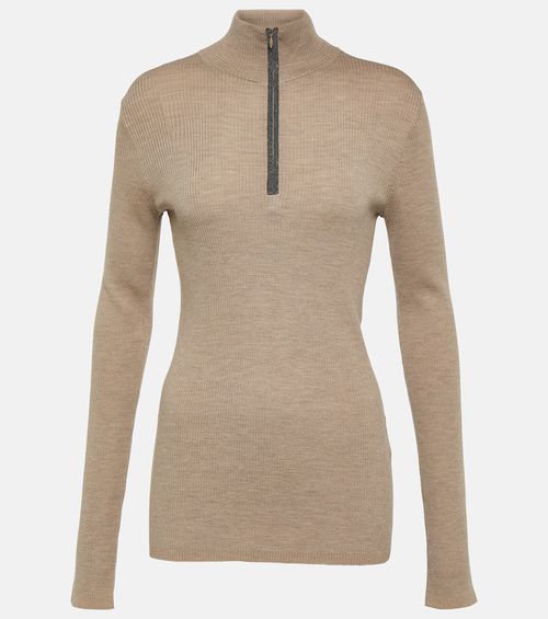 Wool and cashmere sweater