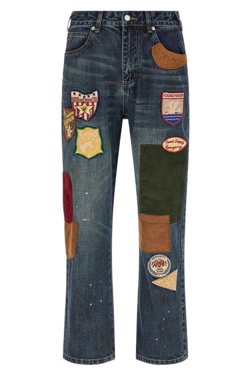 'Patchwork' Jeans