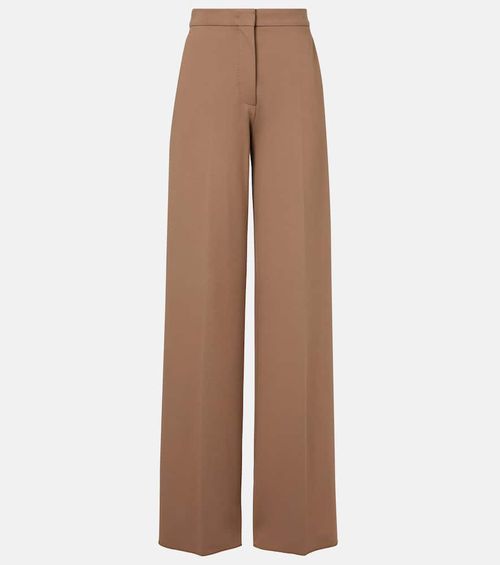 Biada high-rise wide-leg pants