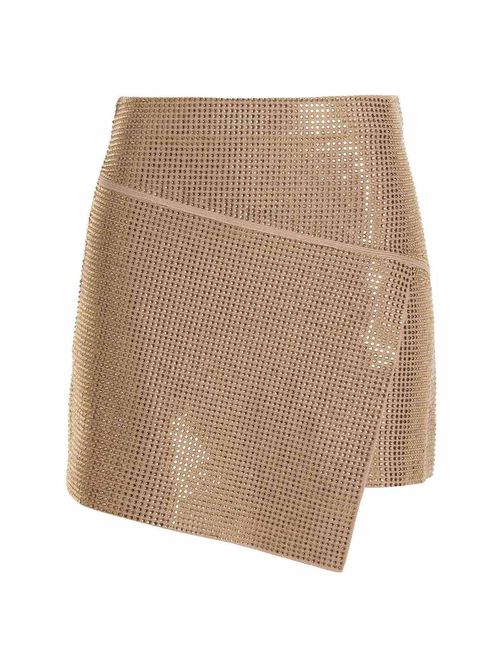 ANDREĀDAMO Sequin Knit Skirt