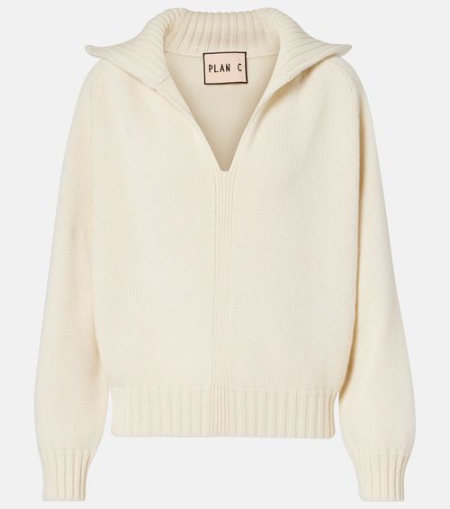 Wool and cashmere sweater
