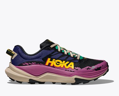 HOKA Women's Torrent 4 Shoes in Mountain Iris/Oatmeal
