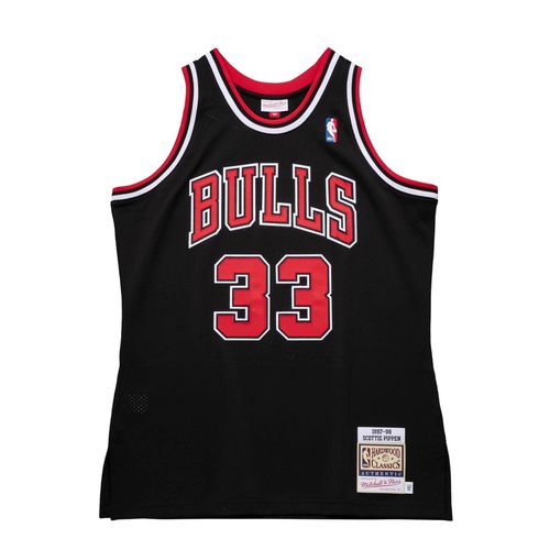 Men's Authentic Alternate Jersey Bulls 1997 Scottie Pippen Jerseys