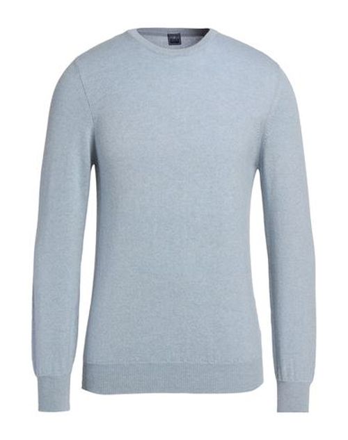 Man Sweater Light blue Size 46 Cashmere